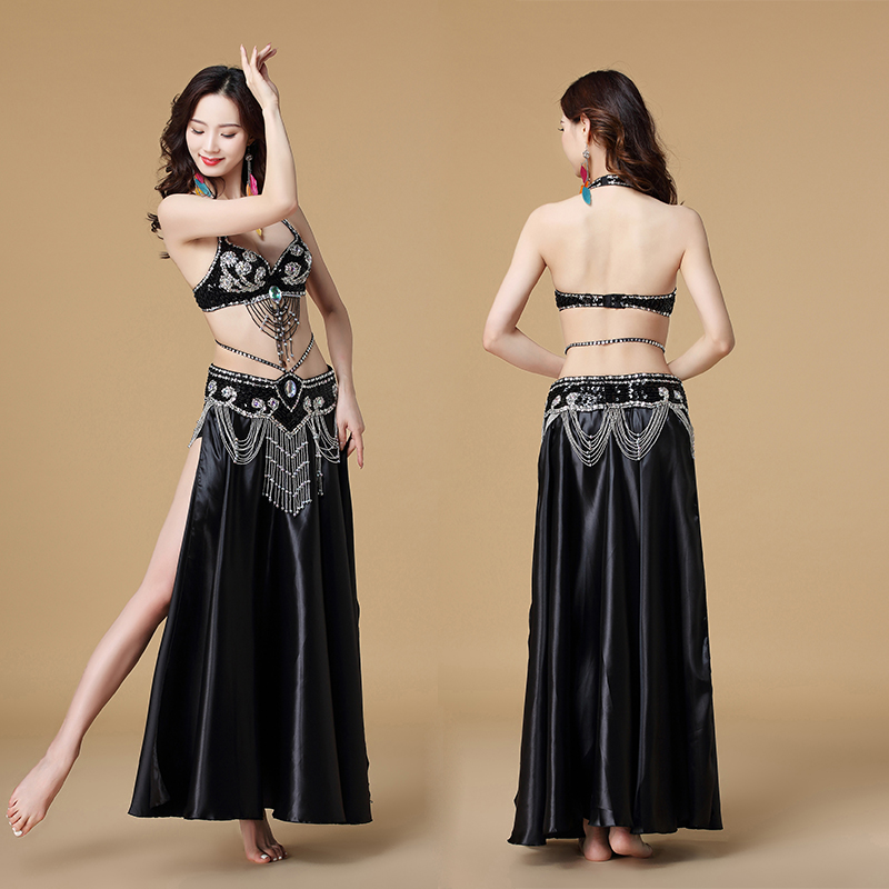 밸리 댄스 의상 인도 댄스 3pcs 브래지어 & 벨트  - Ethnic Fashion India 리뷰 및 가격